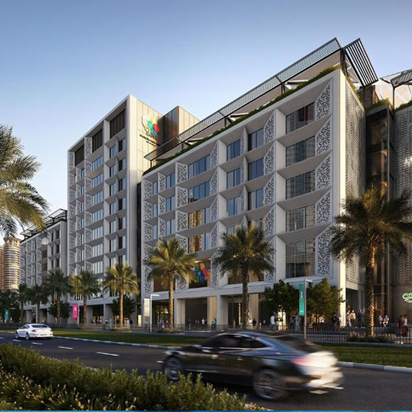 25hours Hotel One Central front view