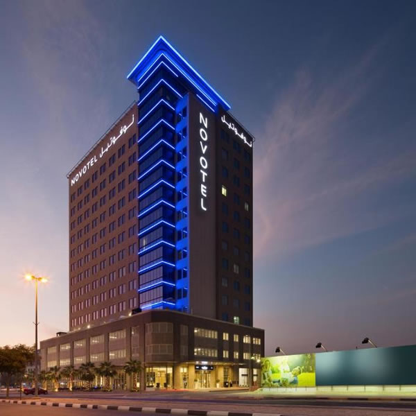 Novotel Bur Dubai - Healthcare City front view
