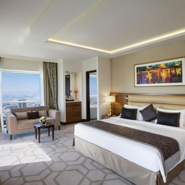 The Tower Plaza Hotel Dubai front view